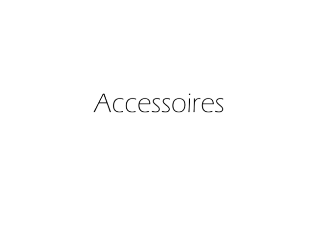 accessoires